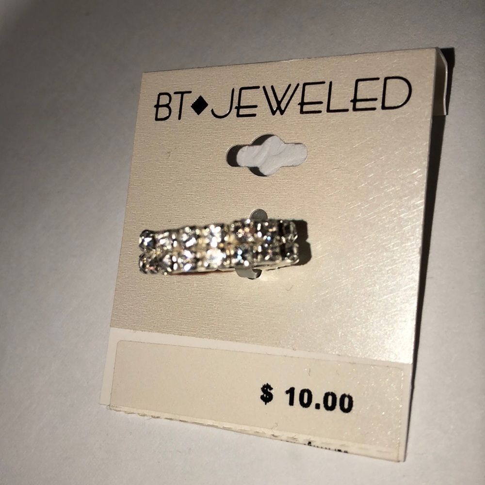 Silver Stretch ring - Picture 2 of 3